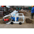 Manual brick making machine QTM4-40 hollow block maker machine with good quality,concrete cement hollow brick making machine